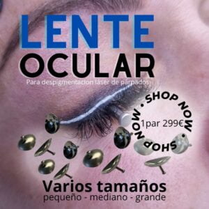 Lente Ocular para Despigmentación de ojos