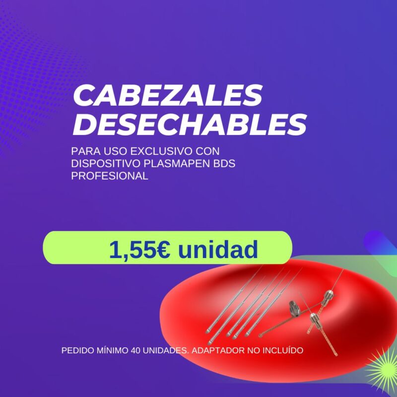 Cabezal desechable para dispositivo PlasmaPen